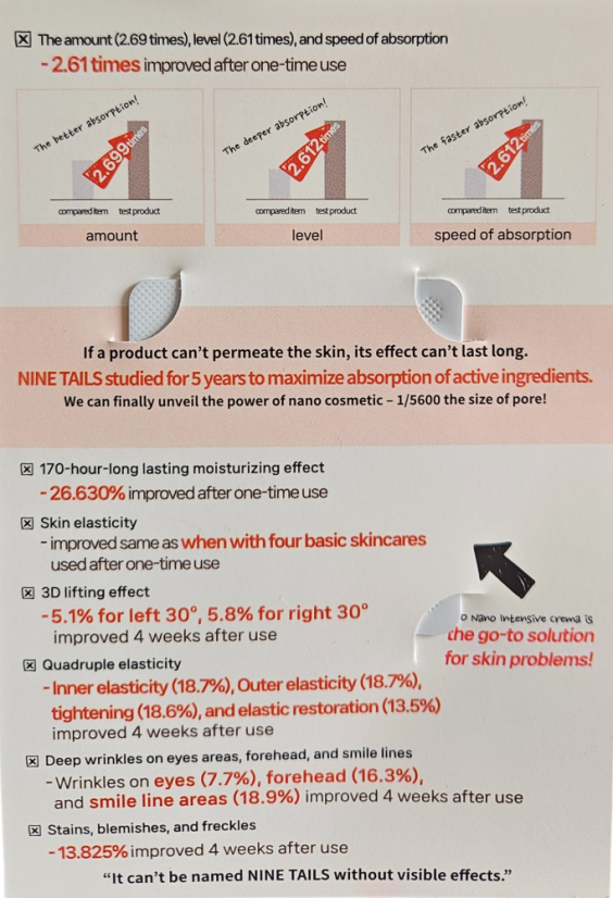 EXO-NANO kolagenový noční krém - 0,8 ml