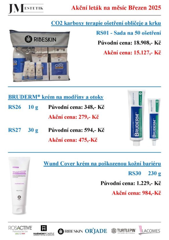 Akční leták na měsíc Březen