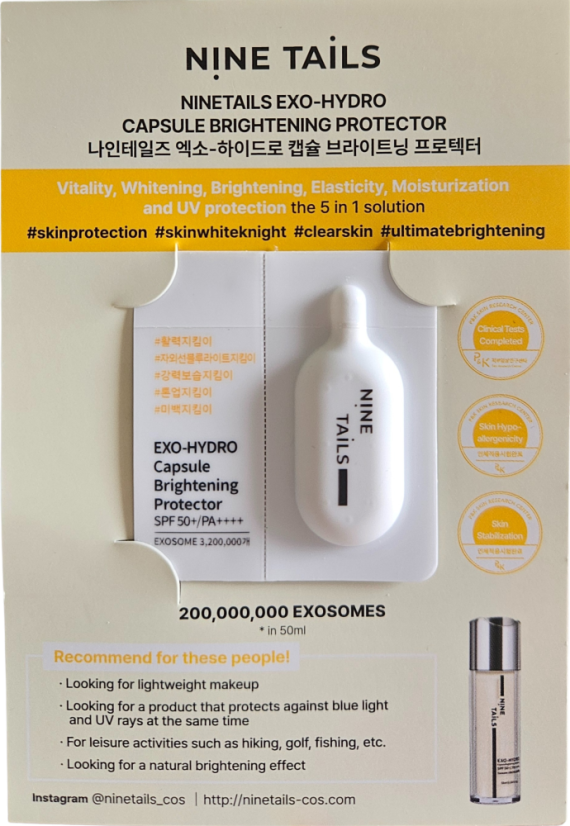 EXOSOM Multiplex denní krém  SPF 50+PA++++ - 0,8 ml