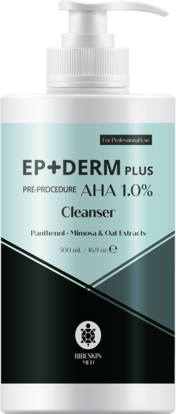 EP+Derm plus čistící gel 1% AHA - 500 ml