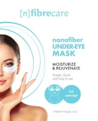 Suchá podočnicová nanovlákenná maska - Hydratační a omlazující