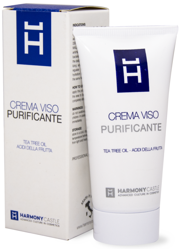 Purificante - Mazoregulační krém na bázi tea-tree oleje a AHA - 50 ml