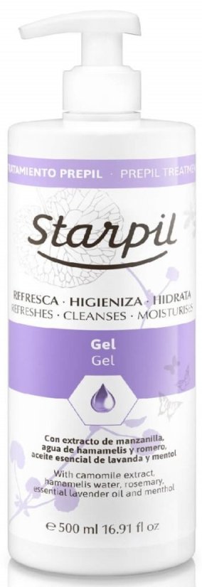 Starpil Prepil gel před depilací voskem - 500 ml