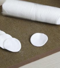 Bavlněné kulaté tampony - ø 6 cm - 100 ks