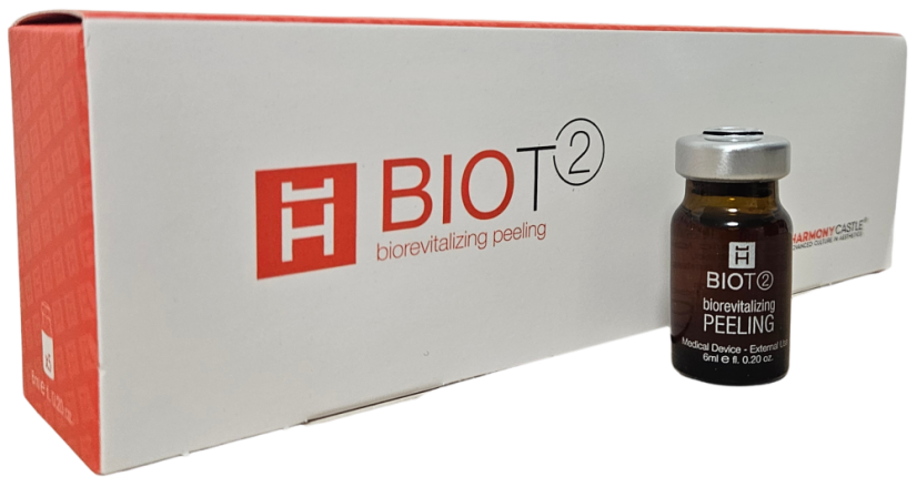 BIOT 2 - biorevitalizátor peeling - 5 x 6 ml