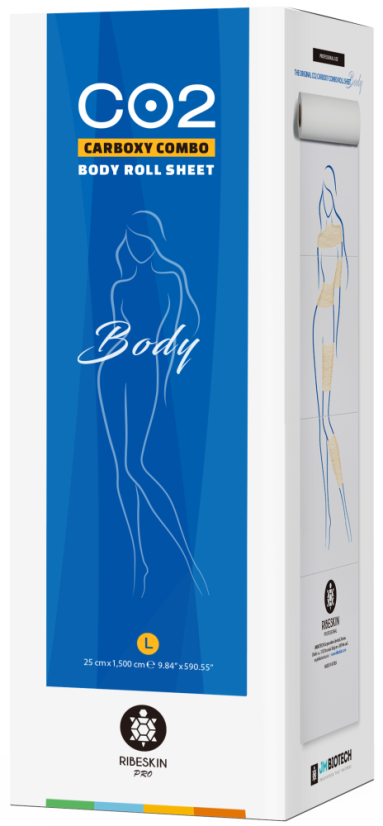 CO2 karboxy aktivní tělový zábal - 8 m