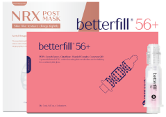 Betterfill56+ (4 x 5 ml stříkačka / 4 x 0,5 mm aplikátor / 10 x NRX Post maska)