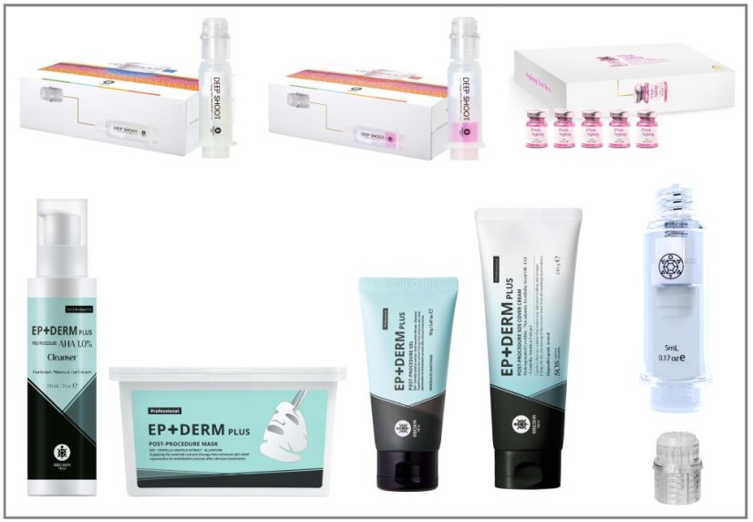 Speciální mezoterapie - sada na obličej - 15 ošetření