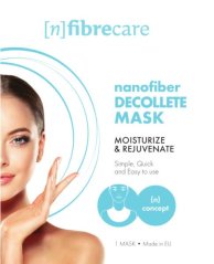 Suchá dekolt nanovlákenná maska - Anti-aging