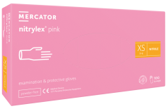 Nitrilové nepudrované rukavice - velikost XS - 100 ks