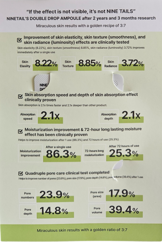 Dvoufázové peptidové sérum - 0,8 ml