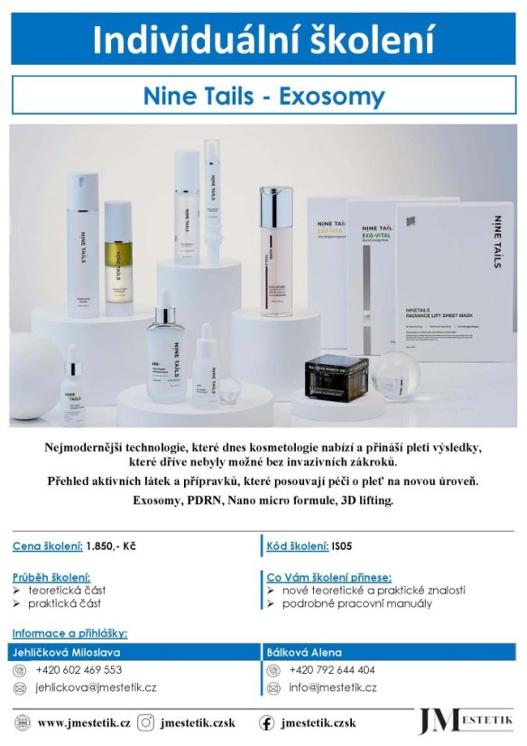 Individuální školení - Nine Tails - Exosomy