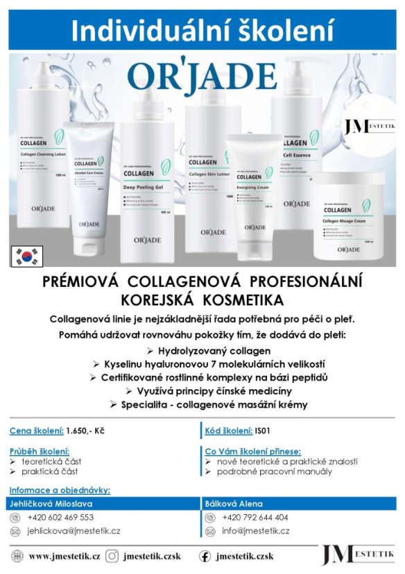 Individuální školení značky OR´JADE