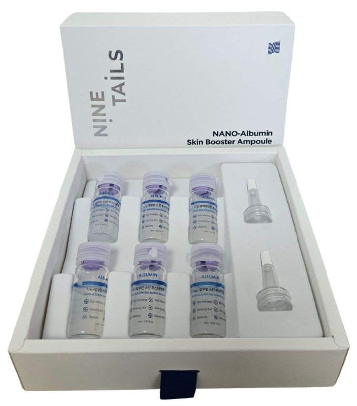 NANO-ALBUMIN Ampule zpevnění  a lifting - 6 x 10 ml