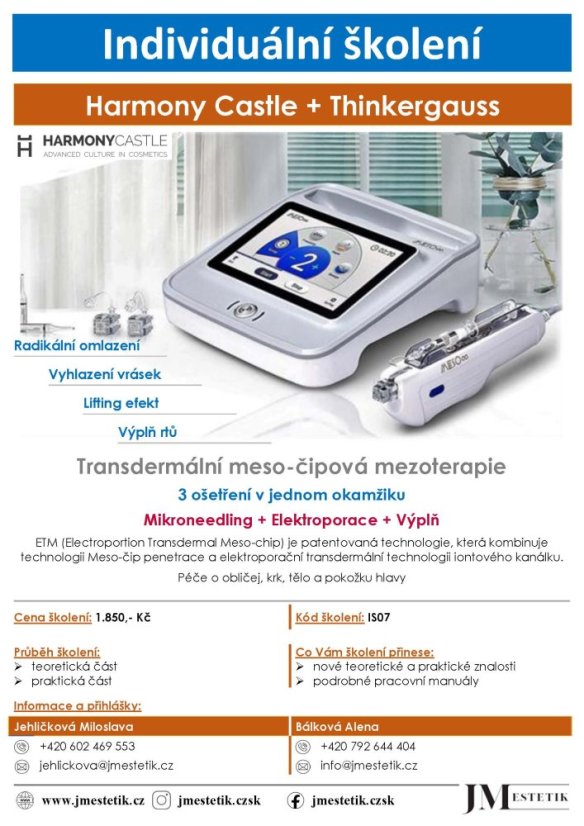 Individuální školení - Harmony Castle + Thinkergauss