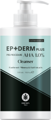 EP+Derm plus čistící gel 1% AHA - 500 ml