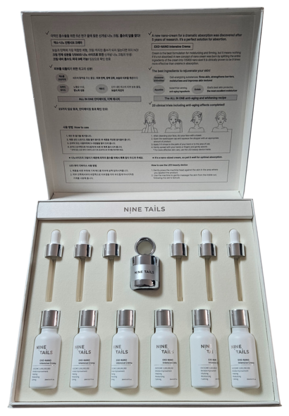 EXO-NANO Intenzivní krém + přístroj na zapracování - 6 x 20 ml