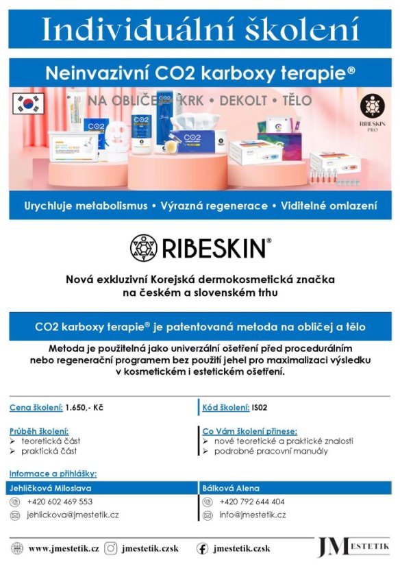 Individuální školení - CO2 karboxy terapie