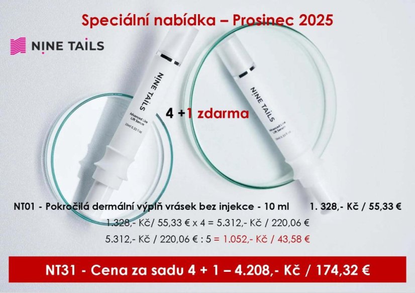 Pokročilá dermální výplň vrásek bez injekce - 10 ml - 4 + 1 zdarma