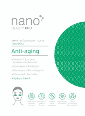 Suchá podočnicová nanovlákenná maska - Anti-aging