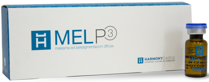 MEL P3 - depigmentační peeling - 5 x 2 ml
