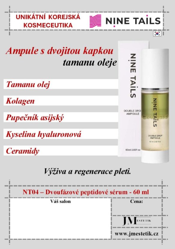 Nine Tails - leták A5 - NT04 - 1 ks